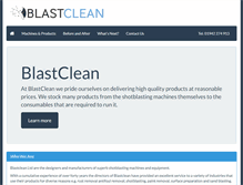 Tablet Screenshot of blastclean.info